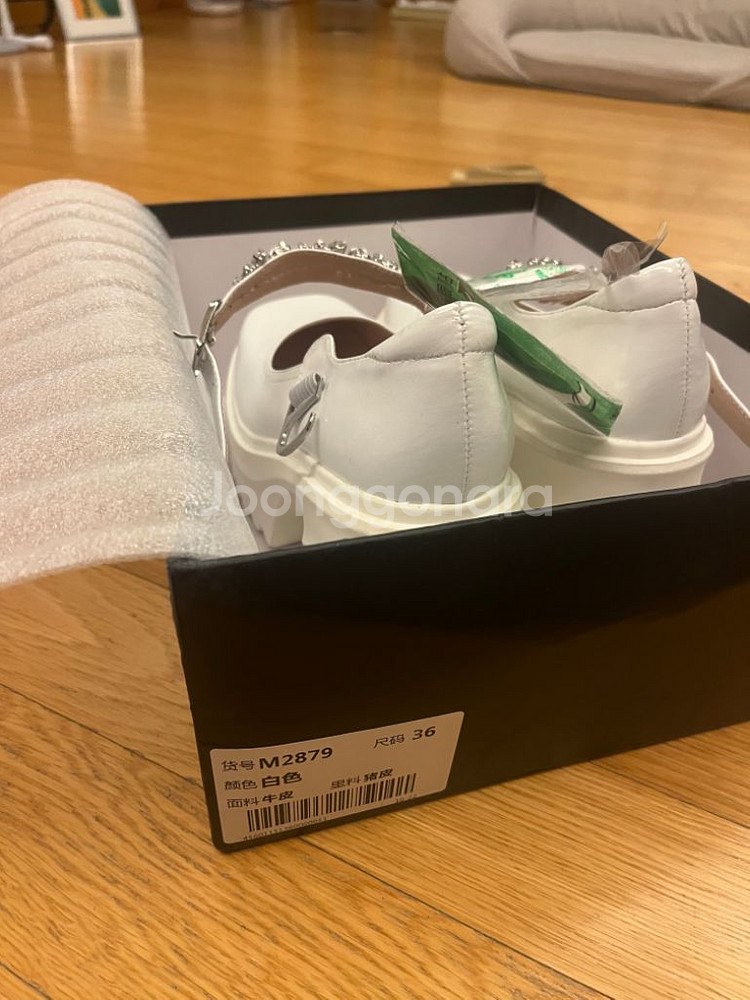 통굽 웨딩슈즈 10cm 팝니다--1