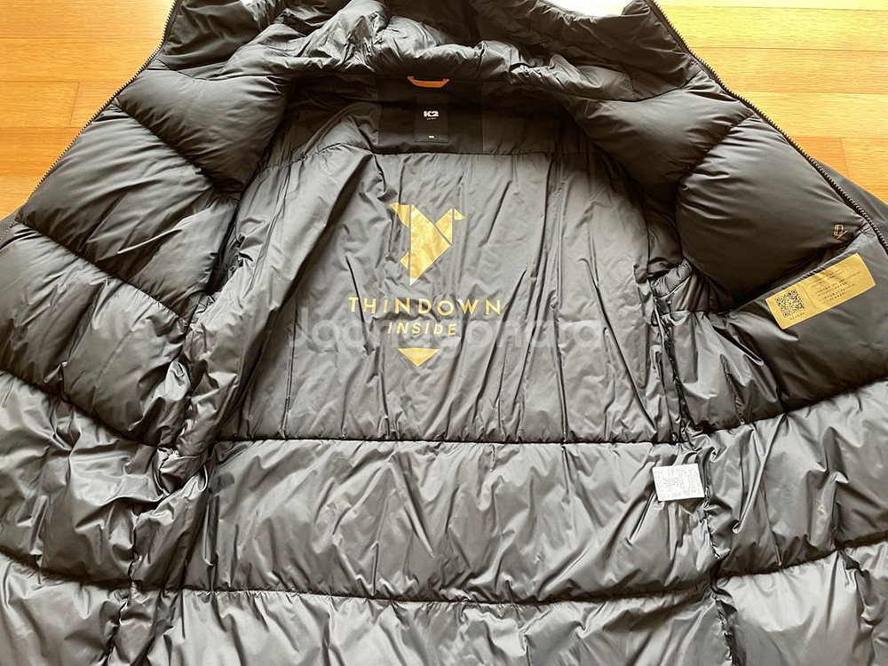 k2 씬에어 구스다운 롱패딩--1