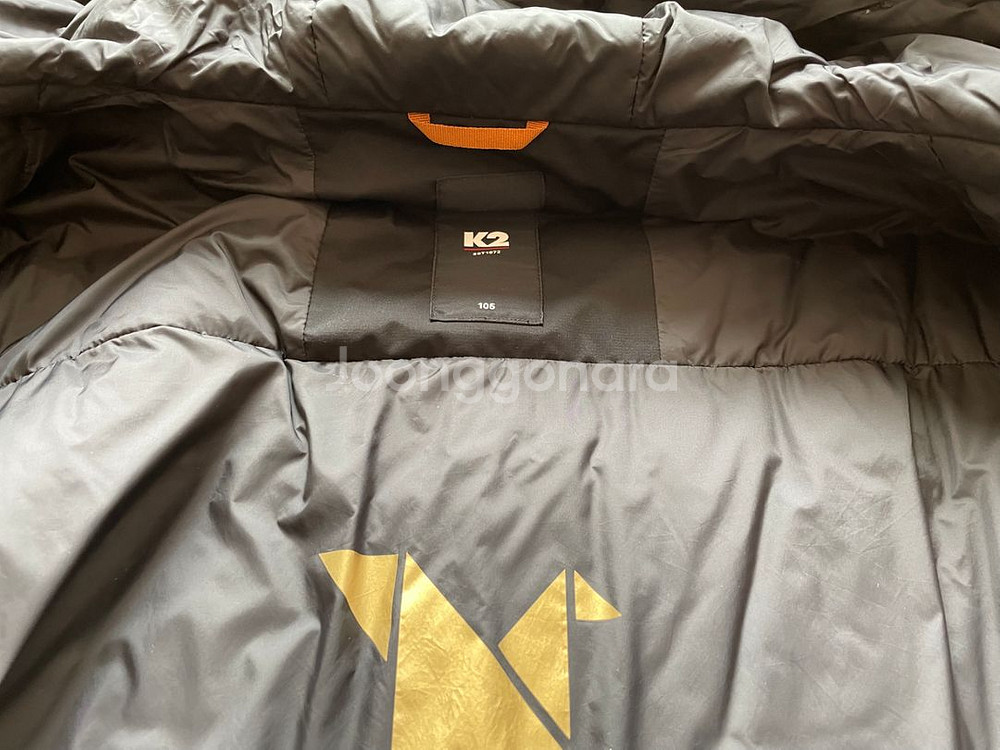 k2 씬에어 구스다운 롱패딩--2