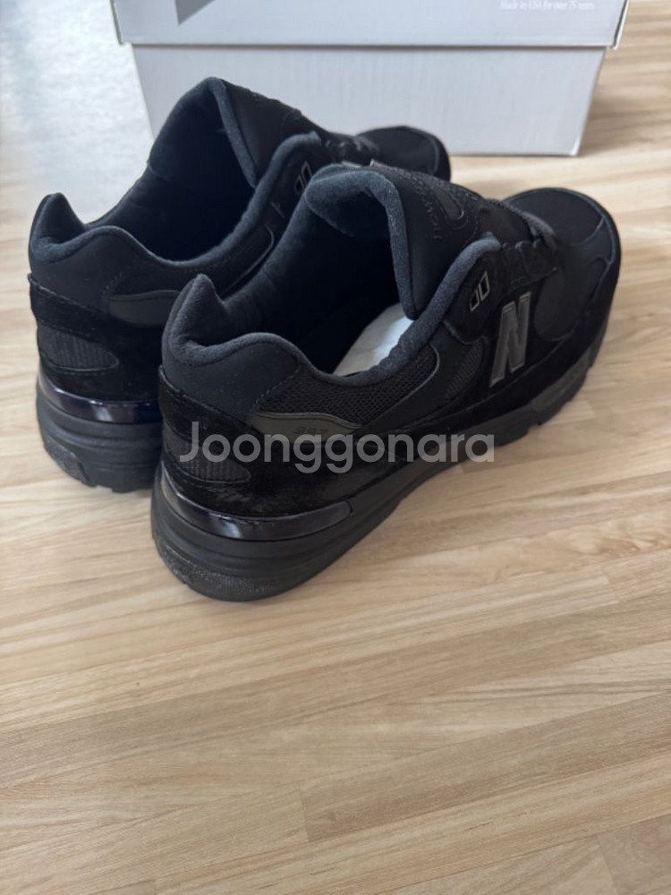 뉴발란스 992 트리플 블랙 280--5
