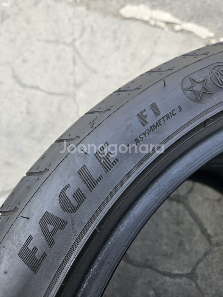 255 40 18 중고타이어 굳이어 F1--5