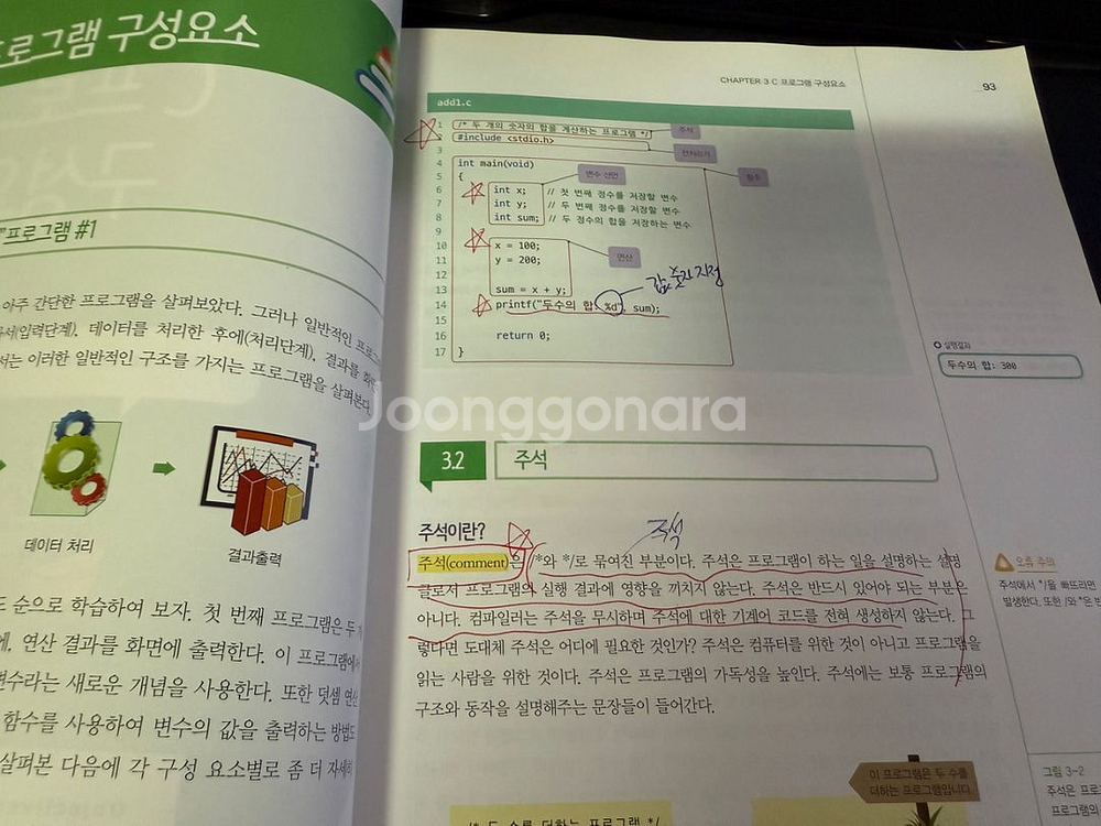 C언어 컴퓨터공학 교재 책 판매합니다--1