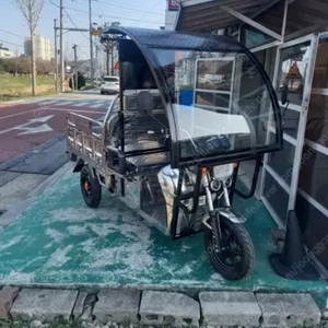 삼륜전기오토바이 CH400 스테인리스 스틸 캐노피 판매