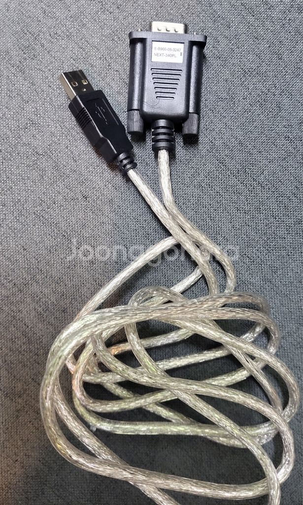USB2.0 to RS232 케이블 NEXT-340PL--2