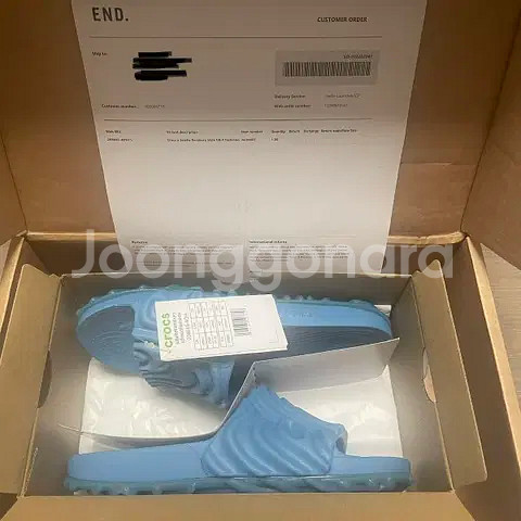 [240]크록스 x 살레헤 벰버리 폴렉스 슬라이드--0