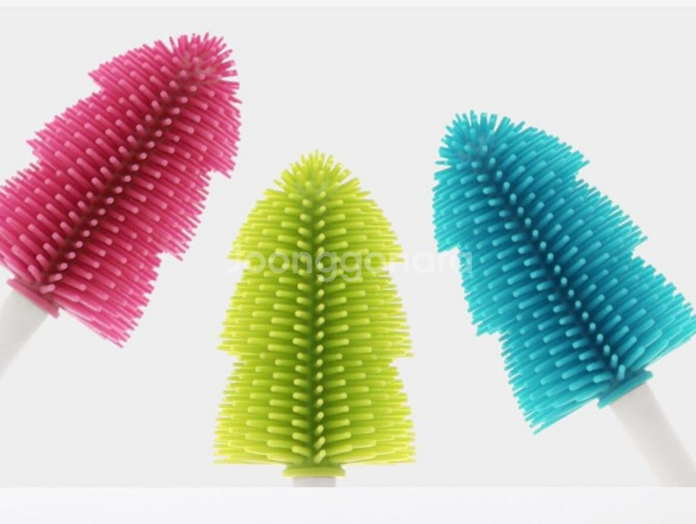 실리만 병솔 세척솔 실리콘솔 주방솔 - 민트색 판매--2