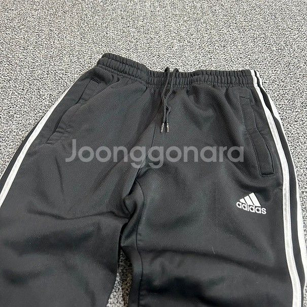 아디다스 블랙 검정 트레이닝바지 26~28인치--1