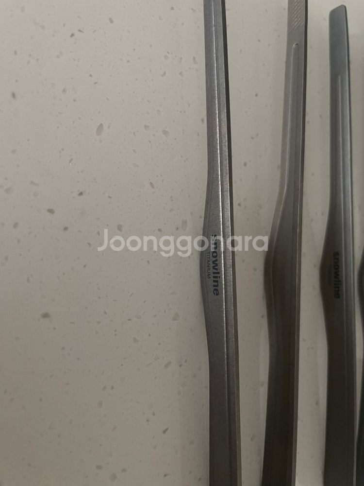스노우라인 캠핑 집게,티타늄 집게,백패킹 집게 (2개일--3