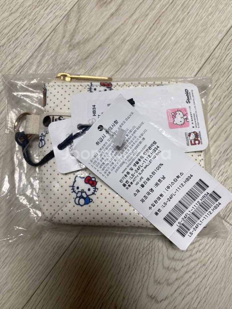 새상품 / 레스포삭 레스포색 한정 키티 지갑 월렛--1