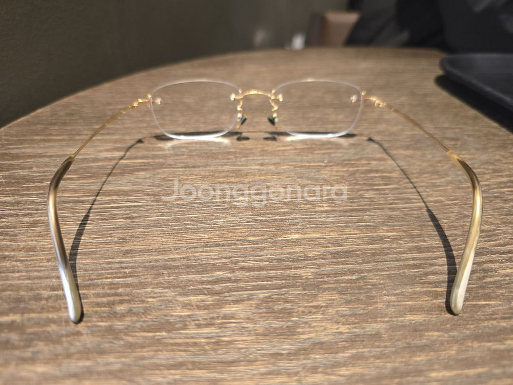 18k일본수제 안경태 팝니다--2