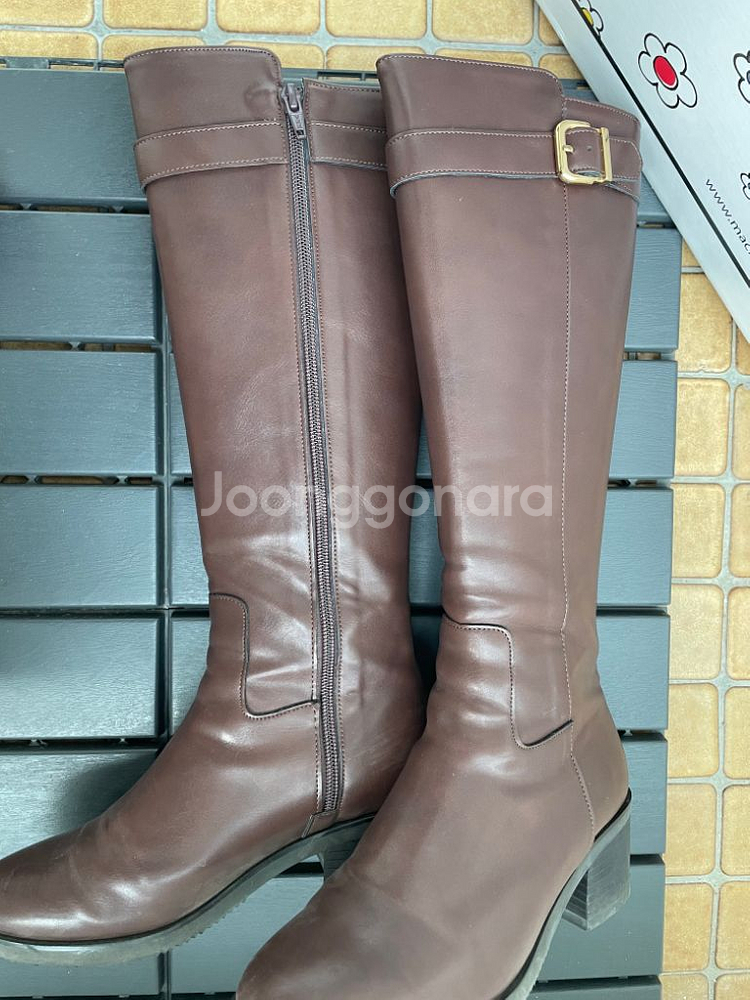 MAG MOC (마크모크) 롱부츠 제이든 브라운 235--4