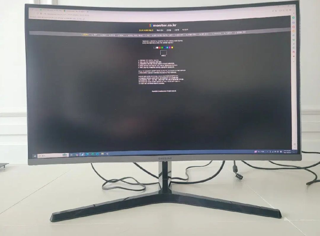 삼성 QHD 144Hz C27JG50 컴퓨터 모니터
