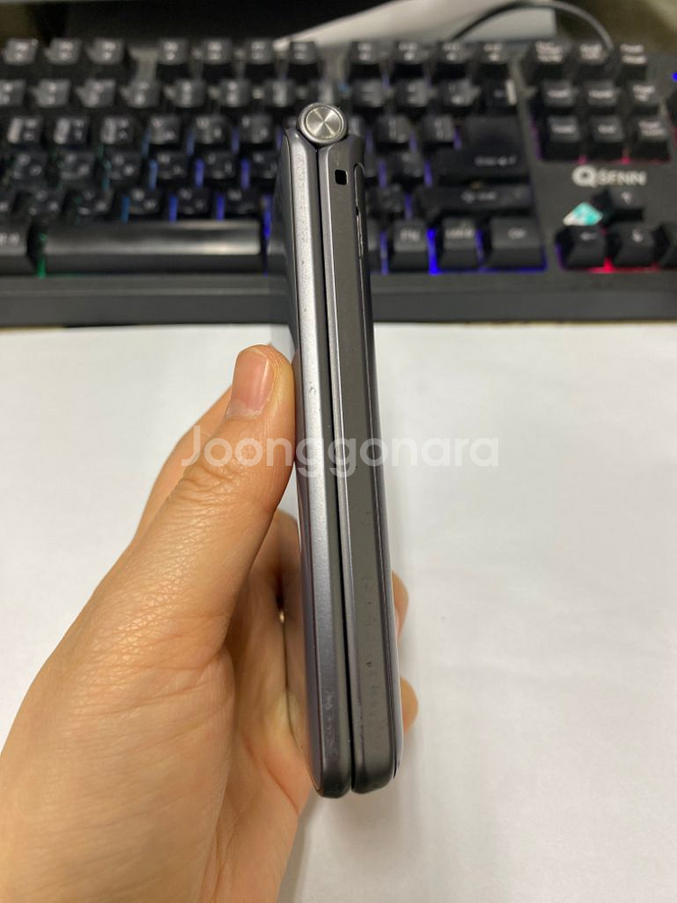 KT 갤럭시폴더2 21년형 그레이 32GB 효도폰--7