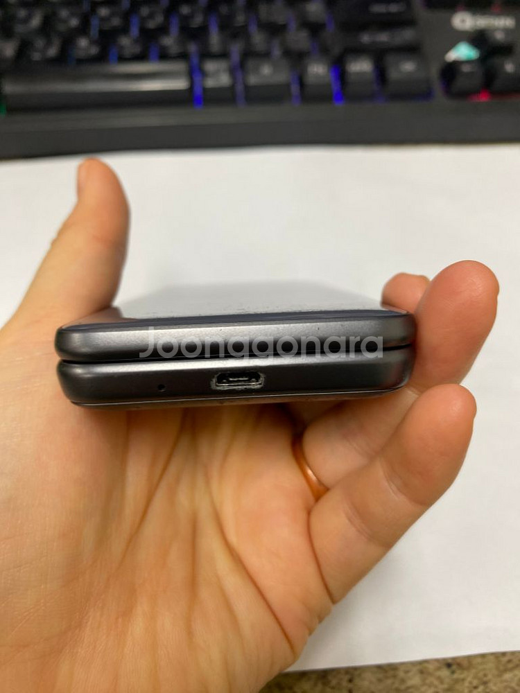 KT 갤럭시폴더2 21년형 그레이 32GB 효도폰--5