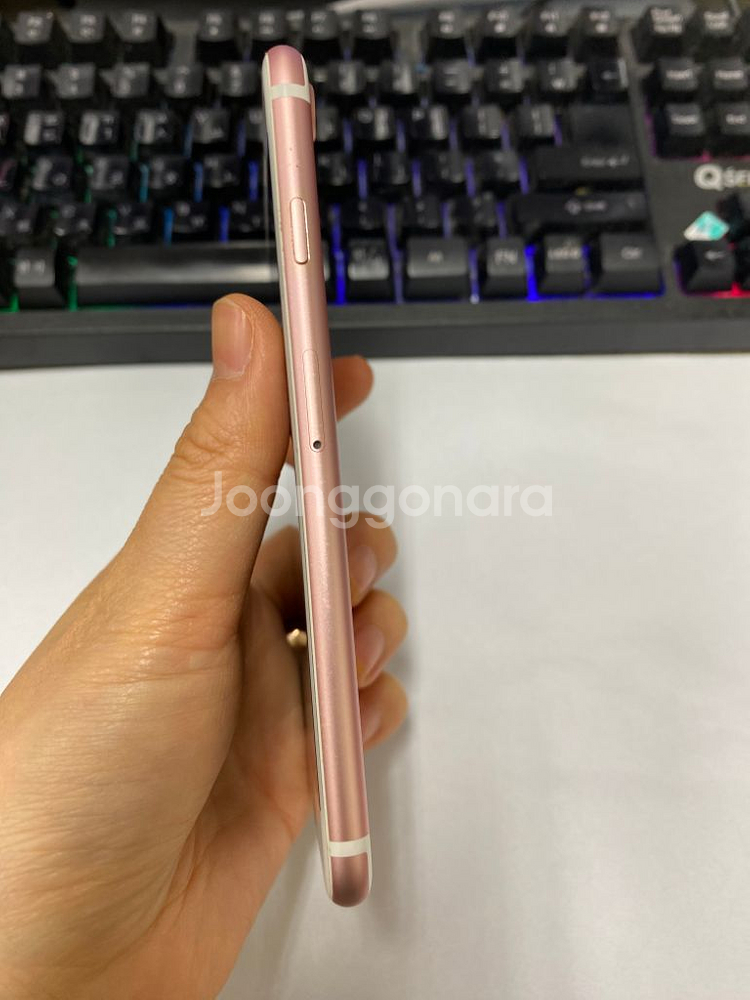 아이폰7 로즈골드 SS급 32GB 무잔상 배터리100%--5