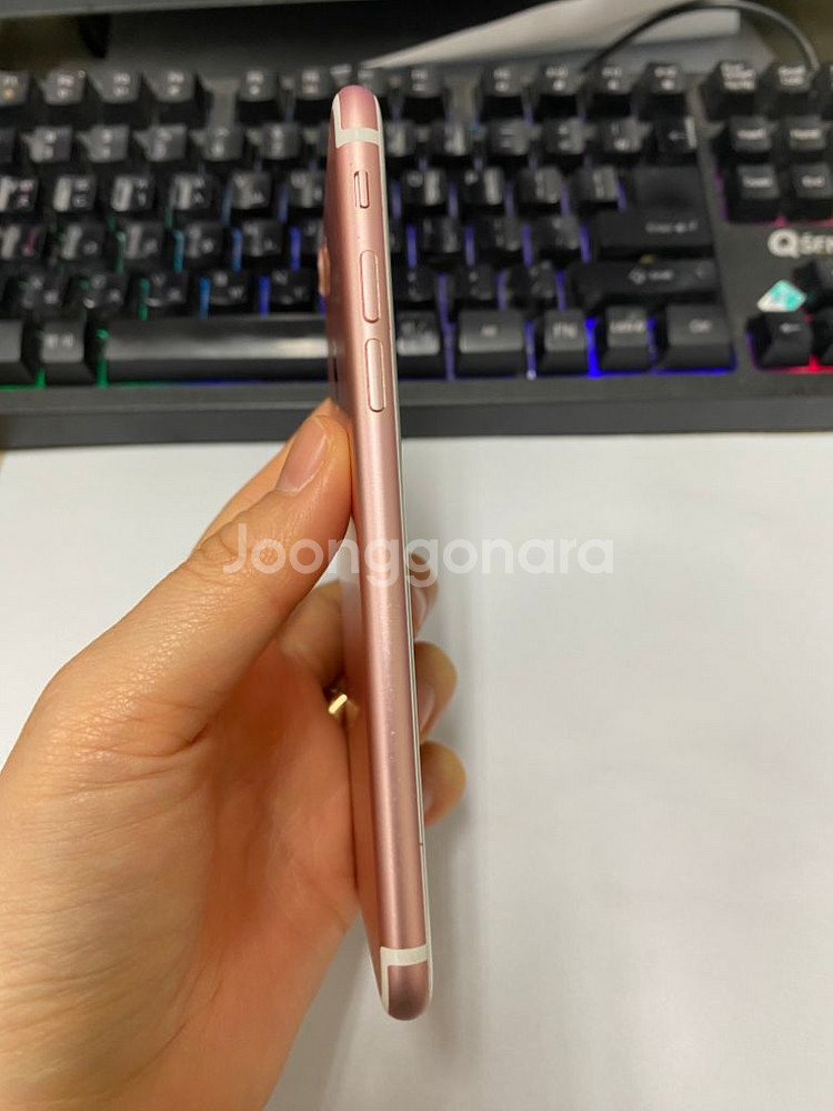 아이폰7 로즈골드 SS급 32GB 무잔상 배터리100%--4