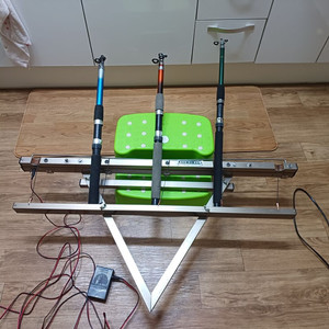 릴받침대5구.잉어받침대.어신감지기 장어낚시