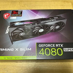 MSI RTX 4080 super 게이밍x slim