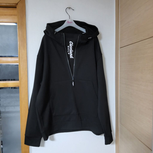 미착용 클리브랜드골프 반집업 후드티셔츠 115