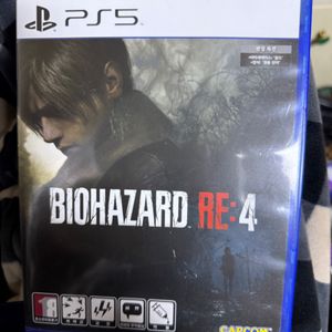 [중고] PS5 바이오하자드 RE4 (한정 DLC포함)