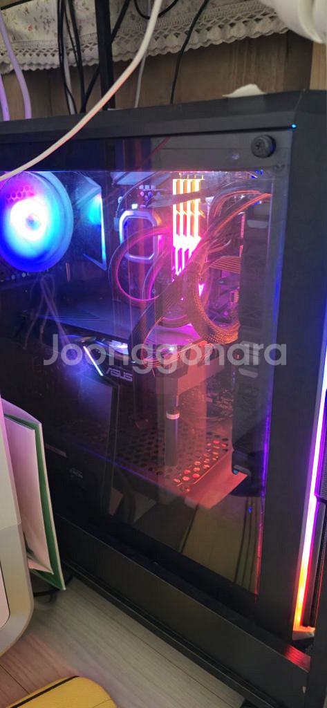 인텔i7 RTX 2060 수냉쿨러 게이밍 고사양 컴퓨터--1