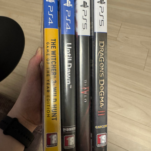 ps4,ps5타이틀 팔아요 디아4 도그마2 언틸던 위쳐