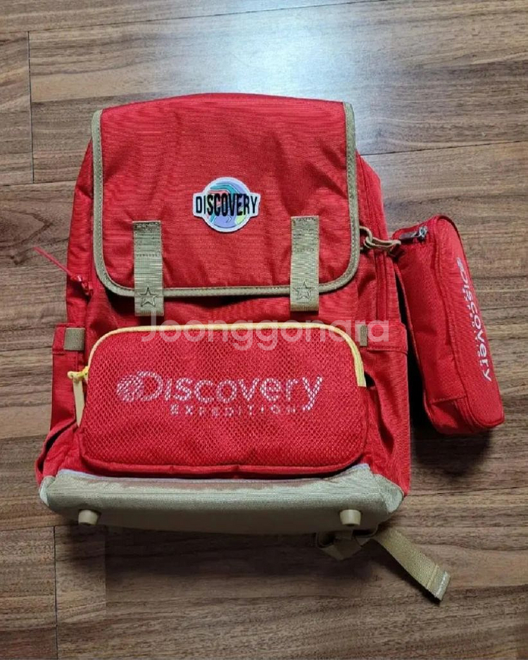 새상품)디스커버리 키즈 백팩,저학년 책가방 15L--0