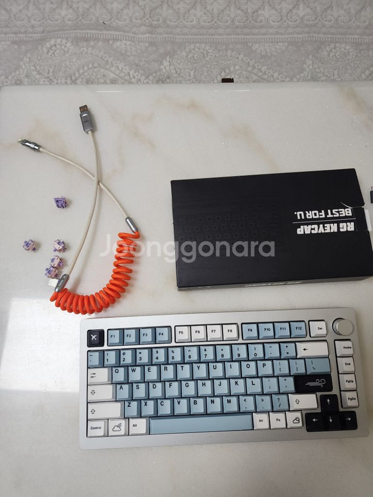 몬스긱 m1w 실버 +공주축 리니어 45g(5개 여분--0