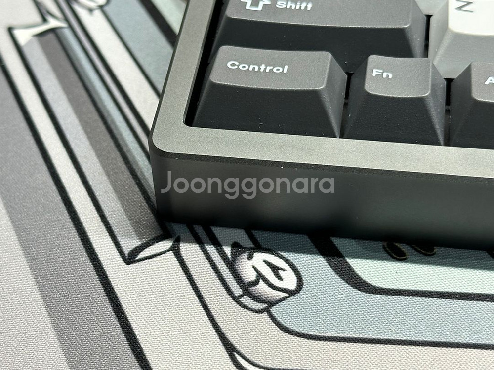가람 코하쿠 그레이 커스텀 키보드--2