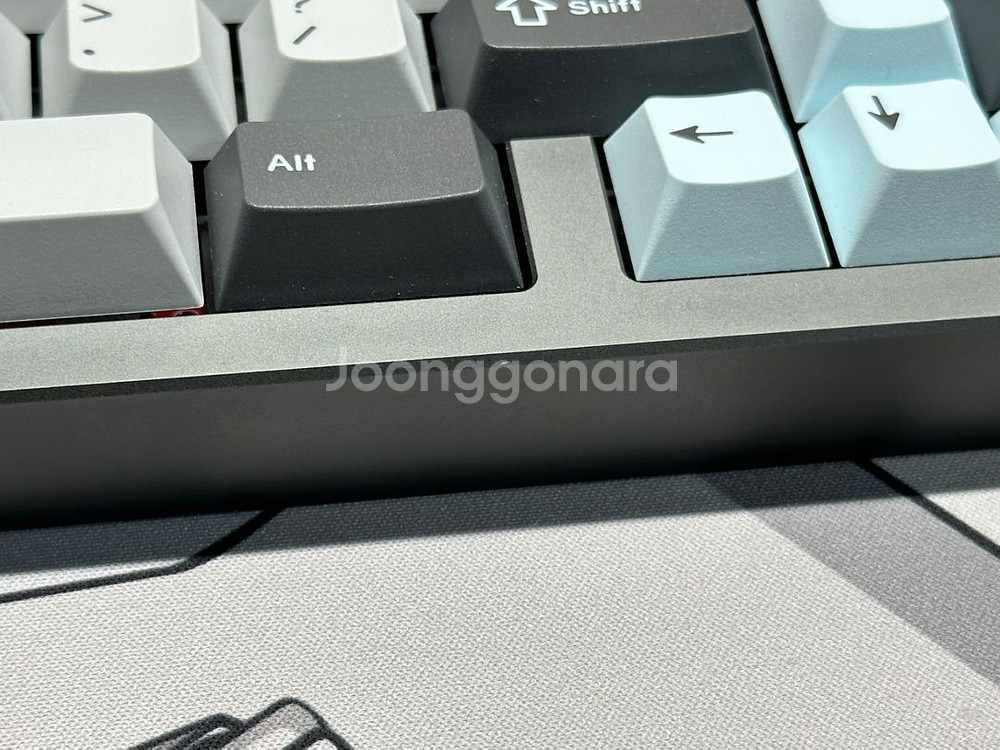 가람 코하쿠 그레이 커스텀 키보드--3