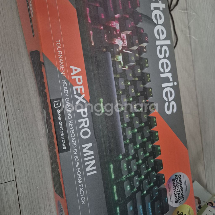 스틸시리즈 apex pro mini 키보드--2