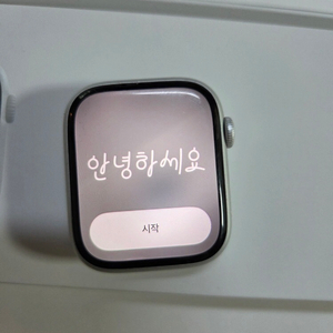 애플워치 8 45mm gps 실버