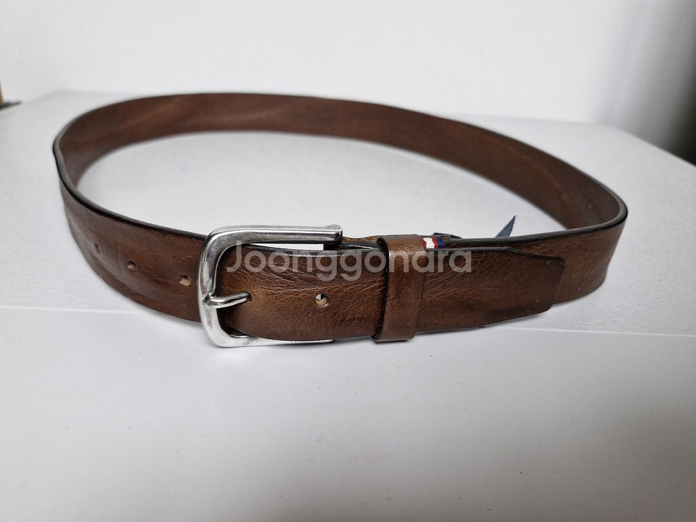 TOMMY HILFIGER 완전 통가죽벨트 정품--9