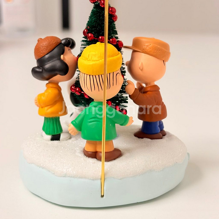 홀마크 스누피 트리 뮤직 피규어 오너먼트--4