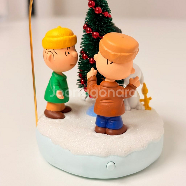 홀마크 스누피 트리 뮤직 피규어 오너먼트--2