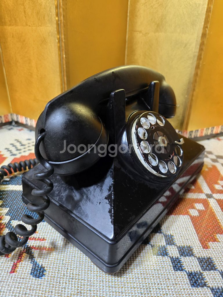빈티지 캐나다산 다이얼전화기--3