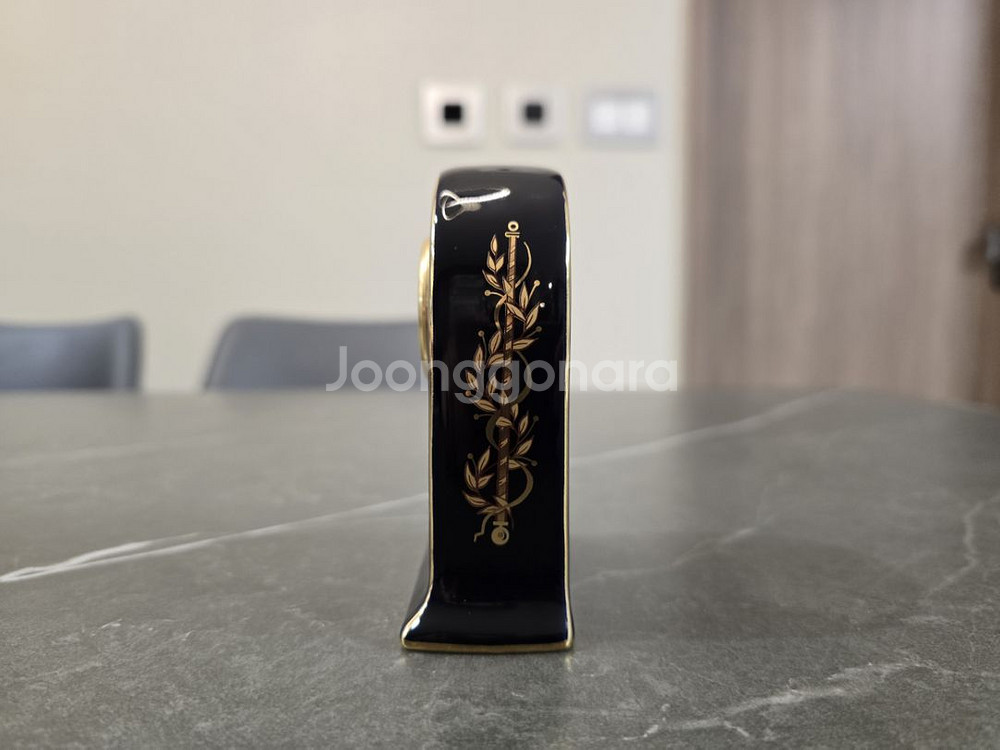 프랑스 리모지 탁상시계 22K GOLD--1