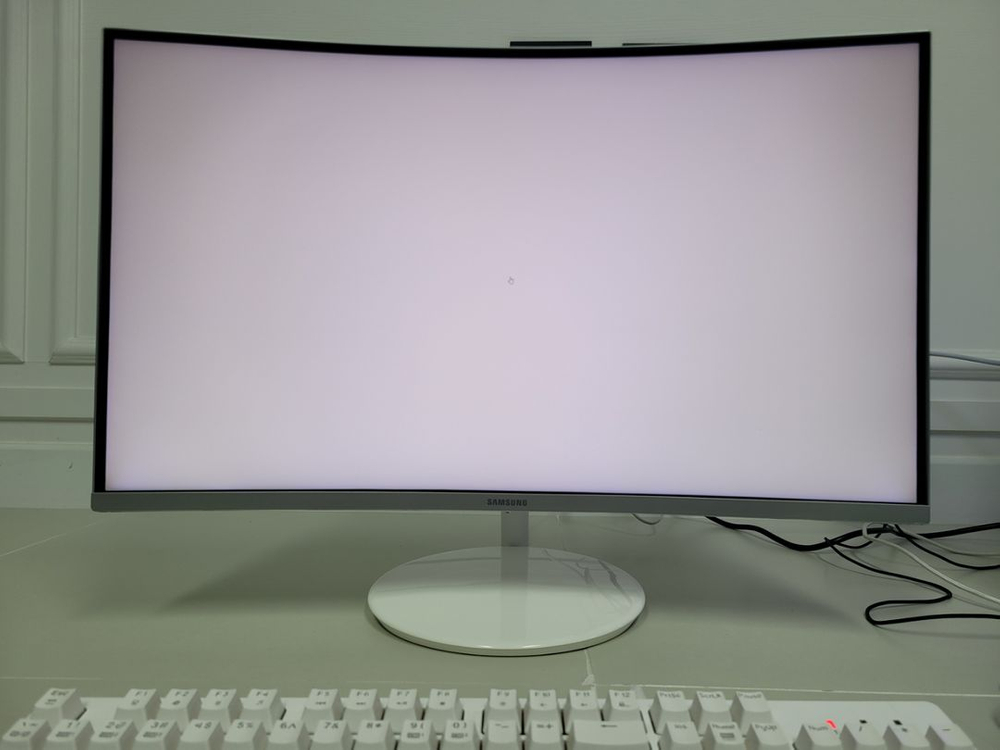 삼성 QHD 27인치 퀀텀닷 C27H711 모니터 이미지