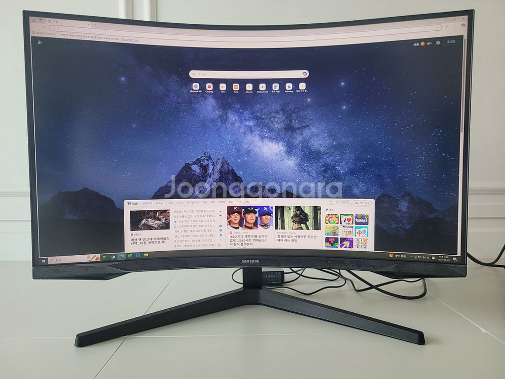 삼성 32인치 QHD 144Hz S32CG550 모니터--3