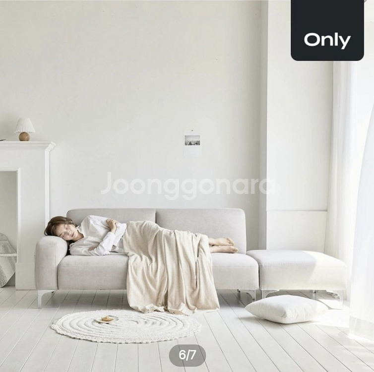 [판매] POL 아쿠아텍스 3인 소파--1