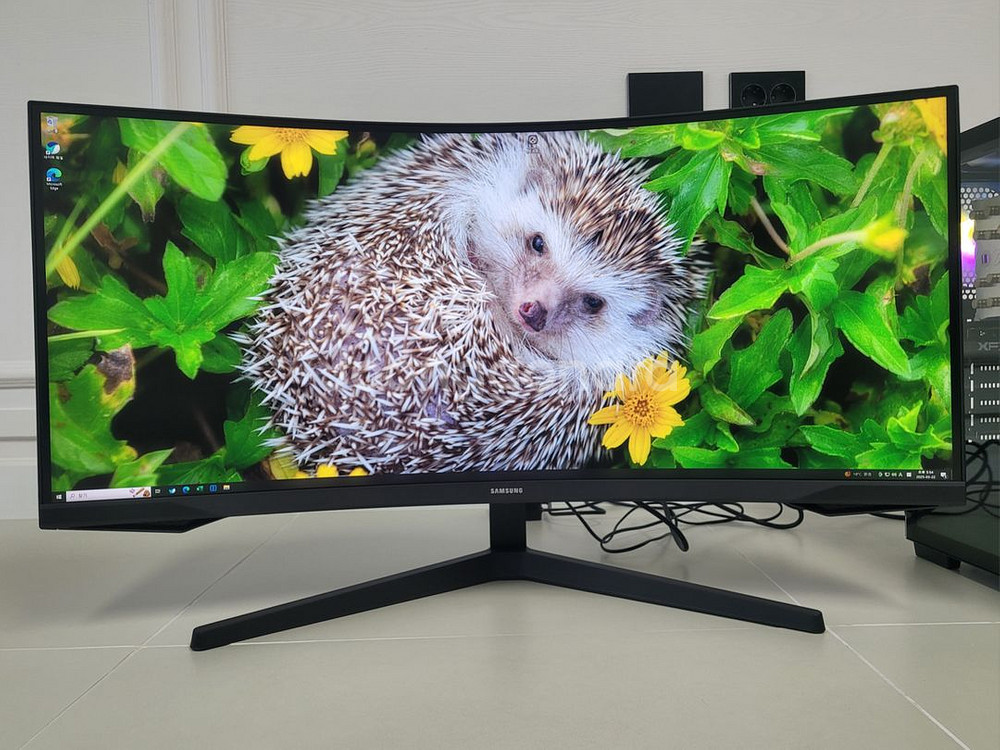 삼성 34인치 QHD 144Hz C34G54T 모니터--0