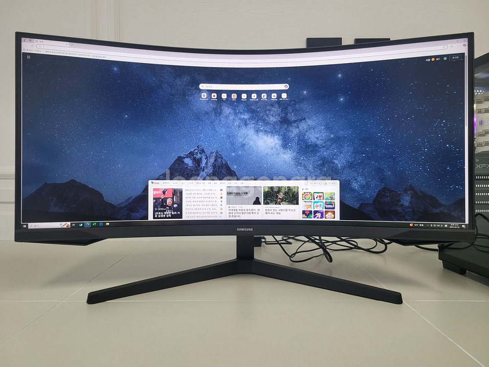 삼성 34인치 QHD 144Hz C34G54T 모니터--1