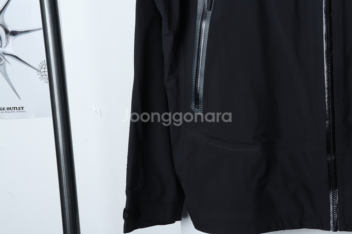 (XL) 마모트 집업 바람막이 점퍼자켓 블랙 고어텍스--3