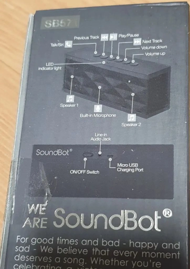 블루투스 스피커 SOUNDBOT SB571 이미지