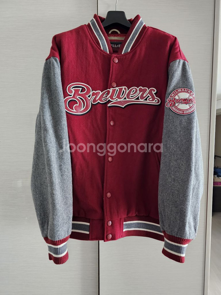 MLB 울 야구점퍼 바시티 자켓(표기105실체감110)--0