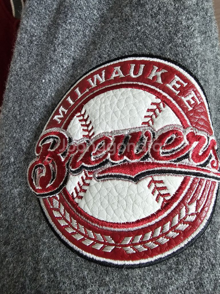 MLB 울 야구점퍼 바시티 자켓(표기105실체감110)--4