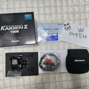 참돔 타이라바, 쭈꾸미, 바낙스 전동릴 카이젠Z 100