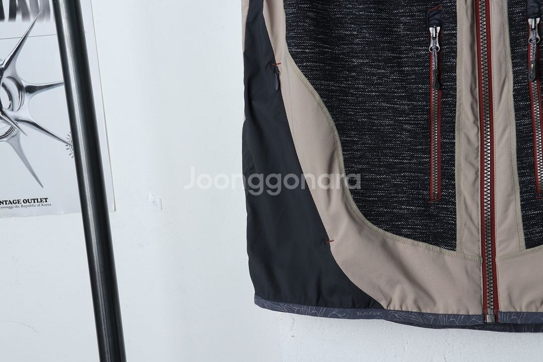 (XL) 블랙야크 집업 바람막이 점퍼자켓 등산 베이지--3