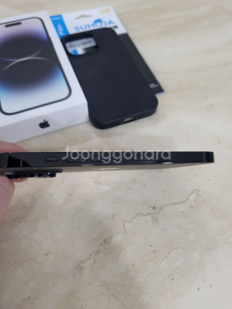 애케플25/9 아이폰14프로 128gb 블랙--3