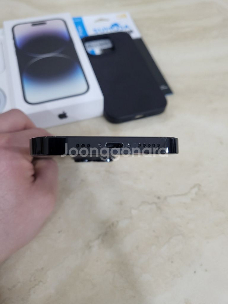 애케플25/9 아이폰14프로 128gb 블랙--1